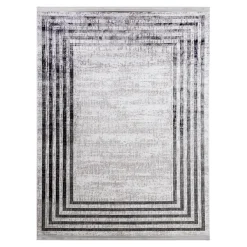 Dywan z połyskiem antracyt KASHMIR 160x230 cm