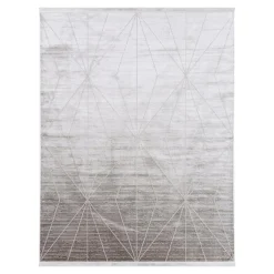 Dywany Z Krótkim Włosiem| Dywan z połyskiem szary KASHMIR 160x230 cm