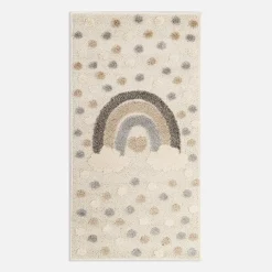 Dywany Dziecięce|Dywany|inny Dywan z tęczą ciemny kremowy CLUDI 80x150 cm