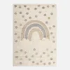 Dywany Dziecięce|Dywany|inny Dywan z tęczą jasny kremowy CLUDI 120x170 cm