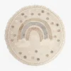 Dywany Dziecięce|Dywany|inny Dywan z tęczą jasny kremowy CLUDI 120 cm