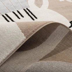 Dzieci inny Dywan z zebrą kremowy STEP 200x290 cm