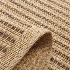 inny Dywan zewnętrzny DHAKA, beżowo-czarny, 80x150 cm