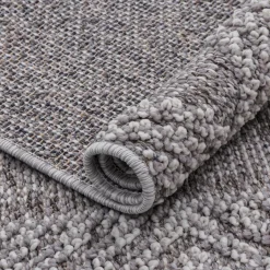 Dywany Z Krótkim Włosiem| Dywan zewnętrzny karo szary BOUCLE 160x230 cm