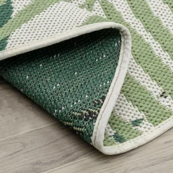 Dywan zewnętrzny okrągły palma MUNRO 100 cm