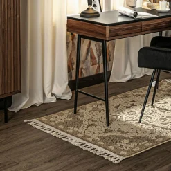 Dywany Zewnętrzne|Dywany Zewnętrzne| Dywan zewnętrzny rozeta beż BOUCLE 160x230 cm