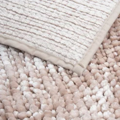 Dywany Do Prania W Pralce|Dywaniki Łazienkowe| Dywanik łazienkowy beżowy CHENILLE 40x60 cm