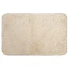inny Dywanik łazienkowy beżowy GLAM 40x60 cm