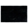 Dywanik łazienkowy czarny CHENILLE 50x80 cm