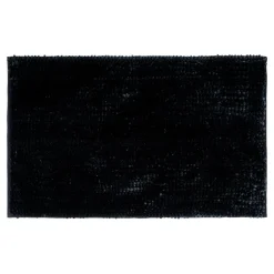 Dywanik łazienkowy czarny CHENILLE 40x60 cm