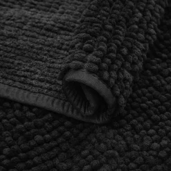 Dywaniki Łazienkowe|Dywaniki Łazienkowe| Dywanik łazienkowy czarny TOLEDO 50x80 cm