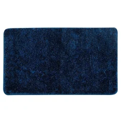 Dywany Z Krótkim Włosiem| Dywanik łazienkowy GLAM GRANATOWY 60x100 cm