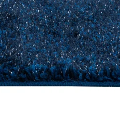 Dywany Z Krótkim Włosiem| Dywanik łazienkowy GLAM GRANATOWY 60x100 cm