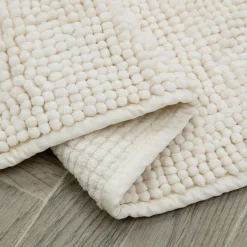 Dywaniki Łazienkowe|Dywaniki Łazienkowe| Dywanik łazienkowy kremowy TOLEDO 50x80 cm