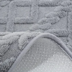 Dywany Do Prania W Pralce|Dywaniki Łazienkowe|inny Dywanik łazienkowy NORDIC, szary, 50x80 cm