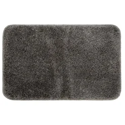 inny Dywanik łazienkowy szary GLAM 40x60 cm