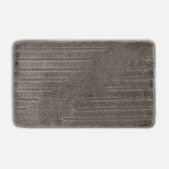 inny Dywanik łazienkowy szary SIENA 50x80 cm