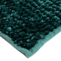 Dywanik łazienkowy zielony CHENILLE 60x90 cm