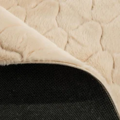 Dywany Rabbit|Dywany Shaggy| Dywanik beżowy SENTEZ RABBIT 60x100 cm, mix