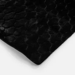 Dywany Shaggy|Dywany Rabbit| Dywanik czarny SENTEZ RABBIT 60x100 cm, mix