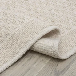 Dywaniki| Dywanik do sypialni kremowy OSLO 50x80 cm