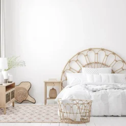 Dywaniki|inny Dywanik geometryczny beżowy ALBORG 50x80 cm