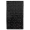 inny Dywanik geometryczny czarny TULSA 60x100 cm
