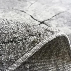 Dywany Z Krótkim Włosiem| Dywanik loftowy szary MIAMI 60x100 cm