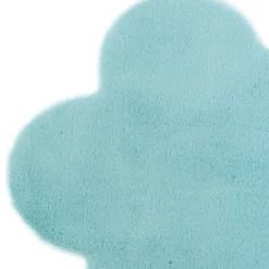 Dywany Dziecięce|Dywany| Dywanik niebieski kwiatek NEBBIA 60x60 cm