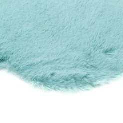 Dywany Dziecięce|Dywany| Dywanik niebieski kwiatek NEBBIA 60x60 cm