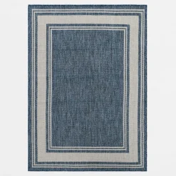 Dywany Zewnętrzne|Dywany Zewnętrzne|inny Dywanik niebieski PALMA 60x100 cm