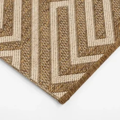 Dywaniki|Dywany Zewnętrzne| Dywanik nowoczesny beżowy JUTA 40x60 cm