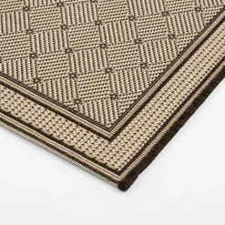 Dywaniki|Dywany Zewnętrzne| Dywanik płaskotkany beżowy JUTA 40x60 cm