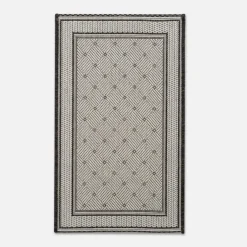 Dywaniki|Dywany Zewnętrzne| Dywanik płaskotkany szary JUTA 50x80 cm