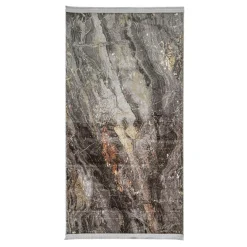 Dywanik połyskujący z frędzlami złoty COSMIC 60x100 cm