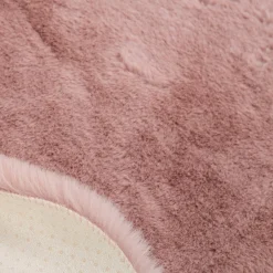 Dzieci inny Dywanik różowy RABBIT FUTRZAK 60x90 cm
