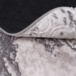 inny Dywanik szaroantracytowy PRZECIERKA VISION 3D 67x100 cm