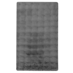 Dywany Rabbit|Dywany Shaggy| Dywanik szary MODESTO 60x100 cm
