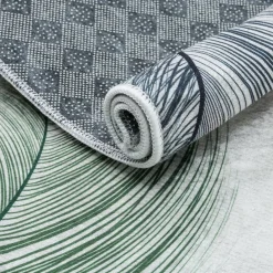 Dywanik w pióra beżowy LAGUNA 60x100 cm