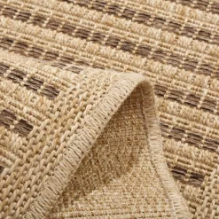 inny Dywanik zewnętrzny DHAKA, beżowo-czarny, 60x100 cm