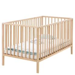 Łóżka|Łóżeczka Niemowlęce| Łóżeczko ze stelażem HAPPY 60x120 cm + materac piankowy