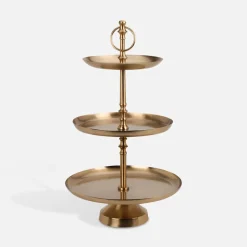 inny Etażerka złota 30x50 cm