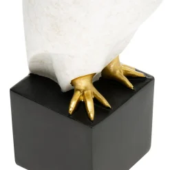 inny Figurka dekoracyjna biała SOWA 27 cm