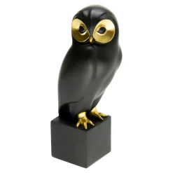 Figurki Dekoracyjne|inny Figurka dekoracyjna czarna SOWA 27 cm