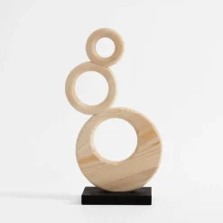 inny Figurka dekoracyjna drewniana 34 cm