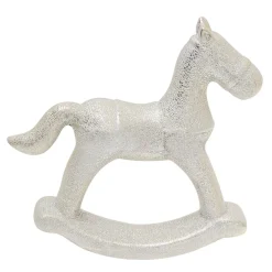 Figurka dekoracyjna KOŃ NA BIEGUNACH 14,2 cm