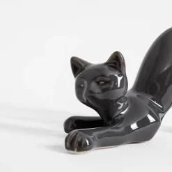 inny Figurka dekoracyjna KOT szary