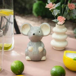 inny Figurka dekoracyjna, mysz, 15,5 cm, MIX