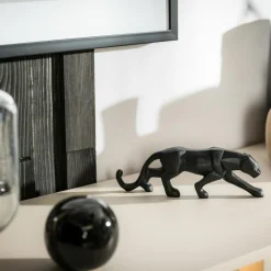 Figurka dekoracyjna PANTERA GEOMETRYCZNA 24x8 cm MIX