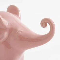 inny Figurka dekoracyjna SŁOŃ różowa